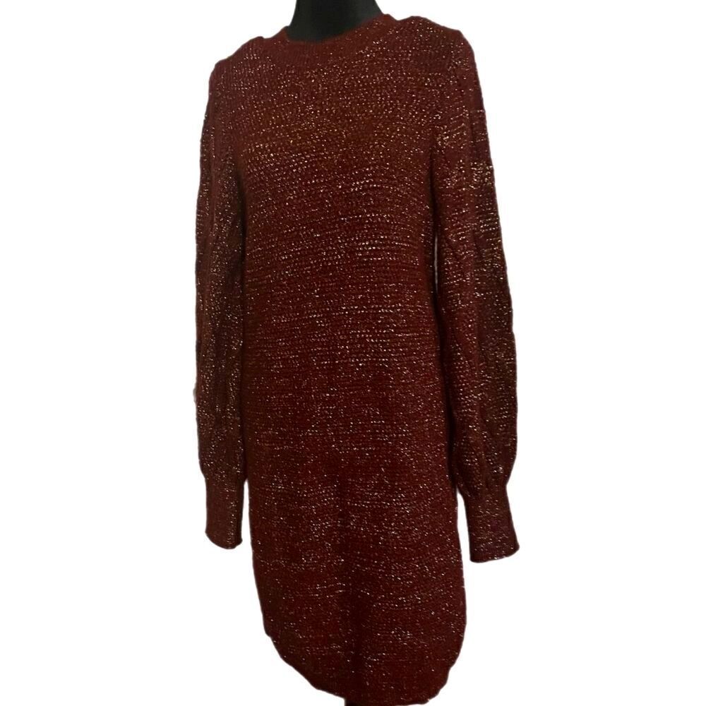 GB fashion Charlotte Knit Sweater Dress Size Large
